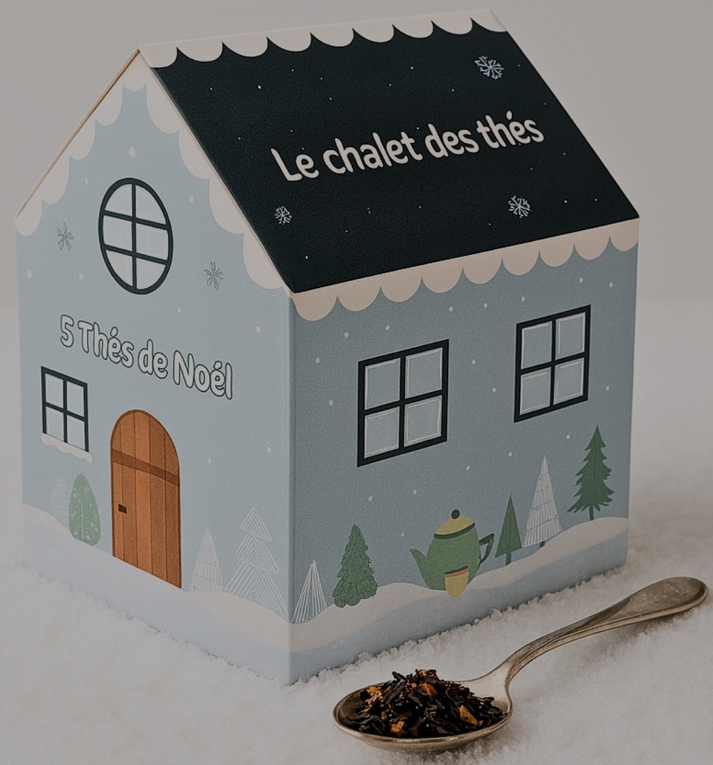 A Noël; Coffret "Le Chalet des Thés" et son Savon