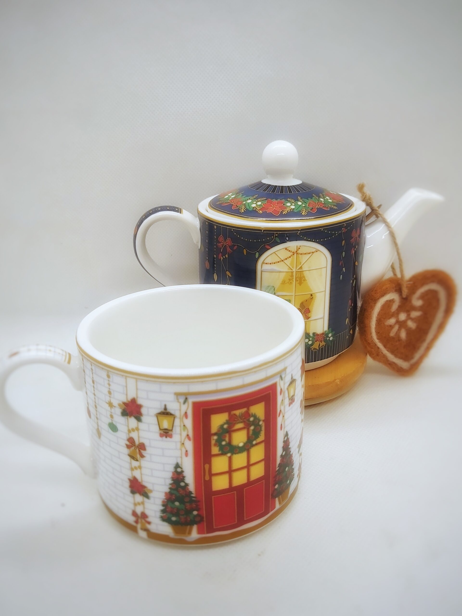 A Noël: Coffret Théière- Solitaire "ESPRIT DE NOEL" – Image 3