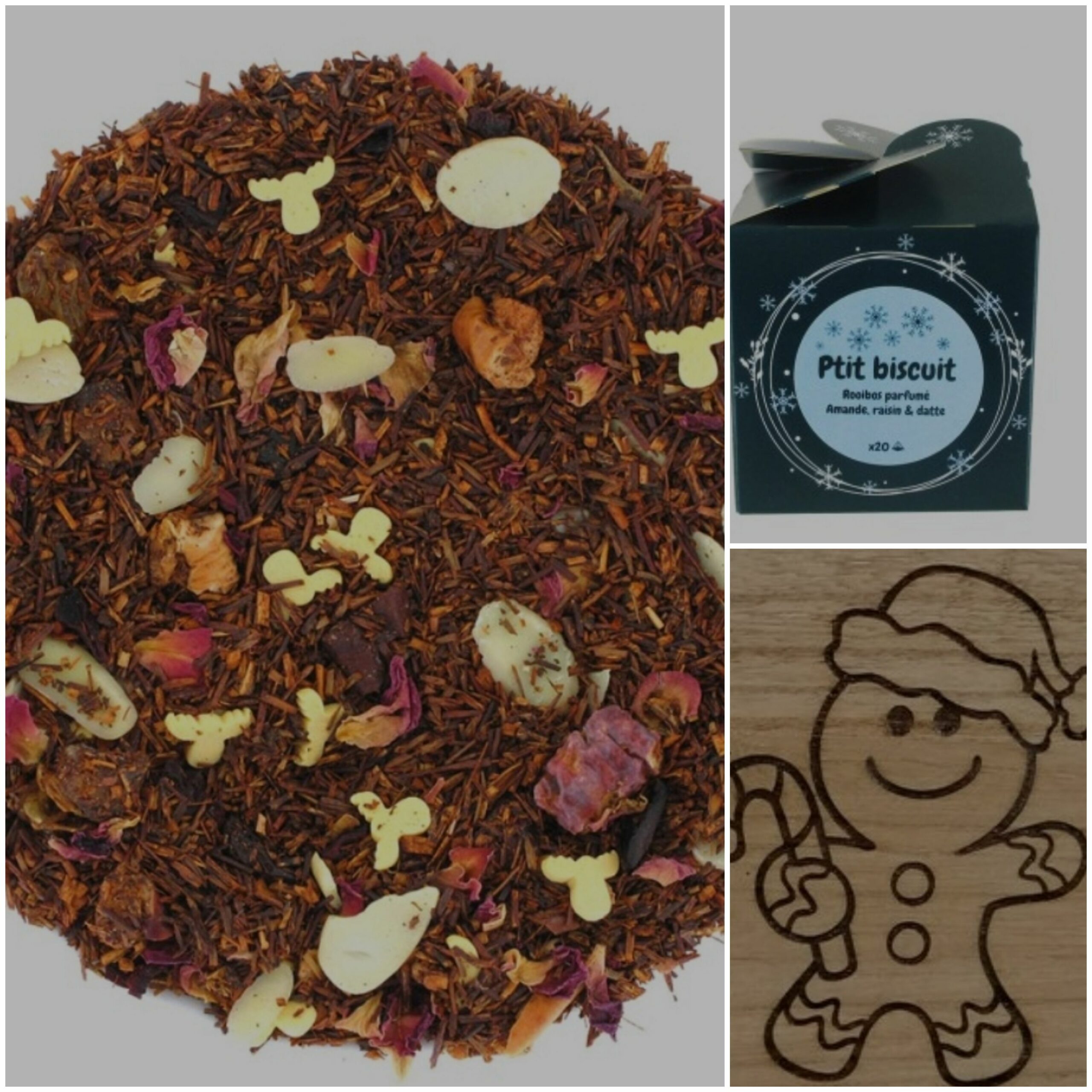 A Noël: Coffret Rooibos "P'tit Biscuit"