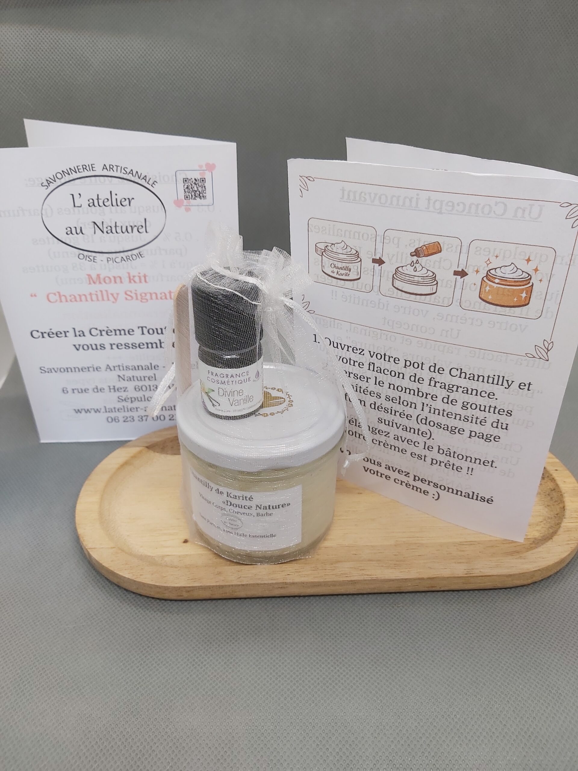 Kit crème Chantilly Signature Divine Vanille