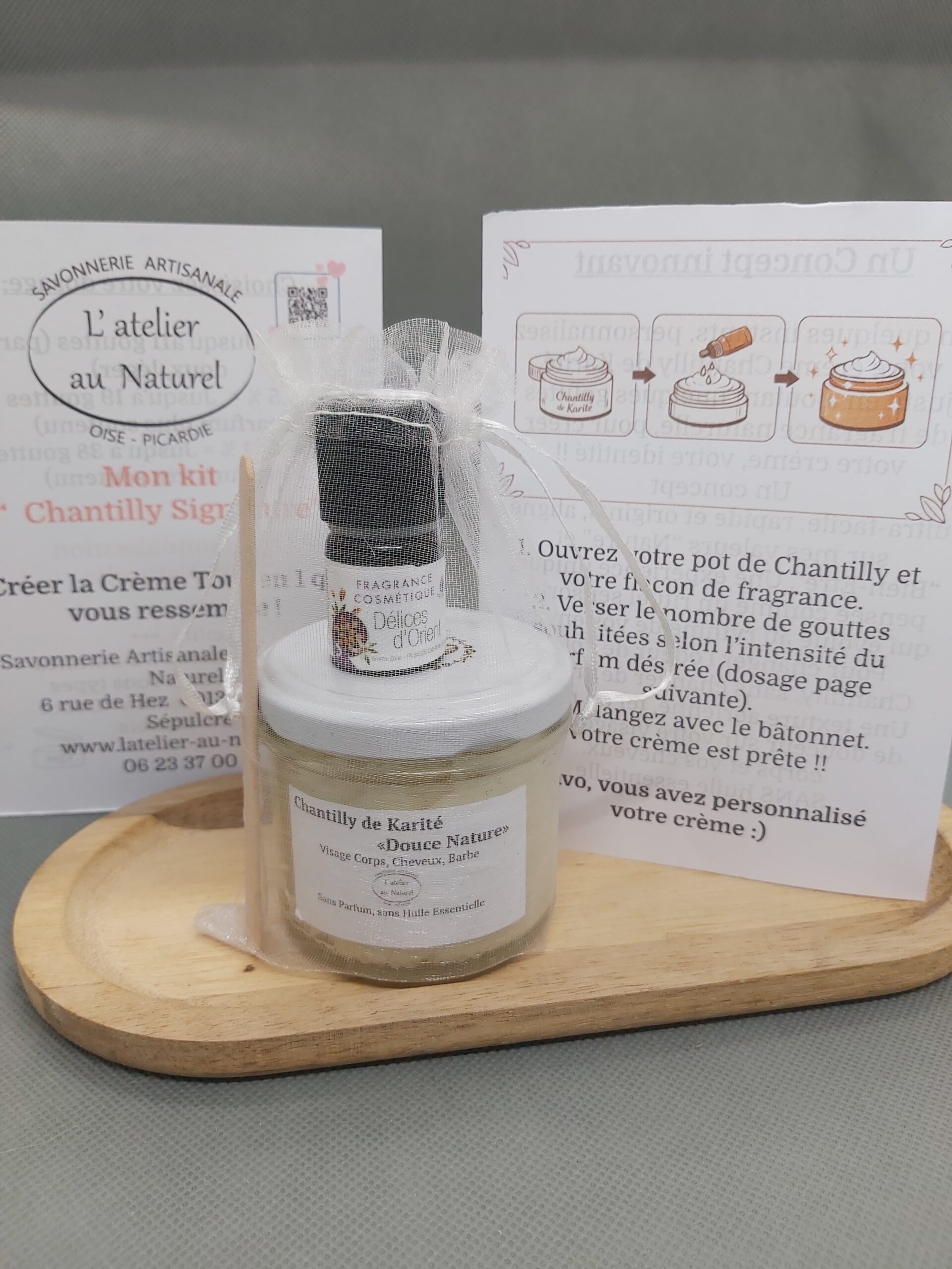 Kit crème Chantilly Signature Douceur d'Orient